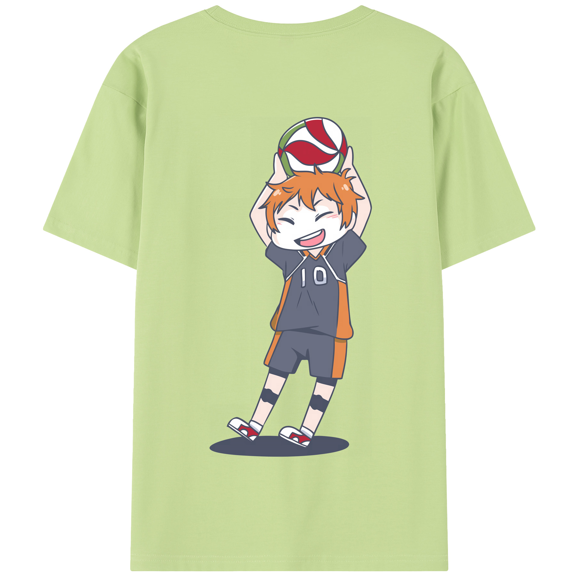 （画像用） ハイキュー!! Haikyu!! 綿100％半袖Tシャツ（背面プリント）